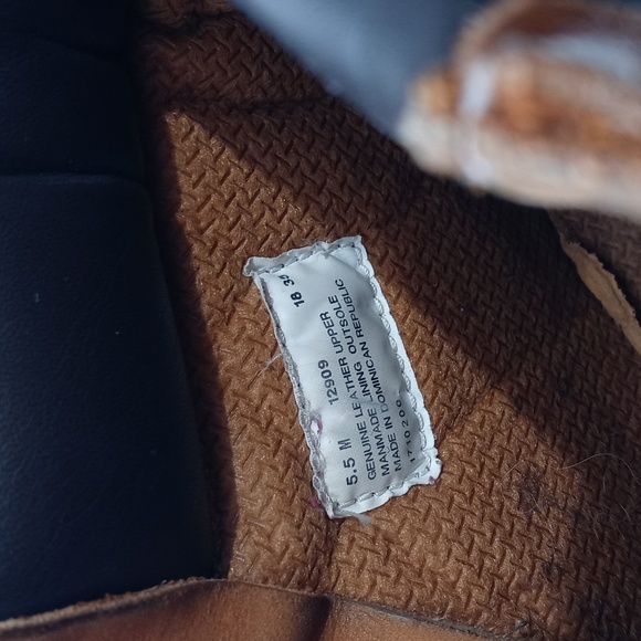 Timberland Tan Combat Boots - Picture 3 of 8